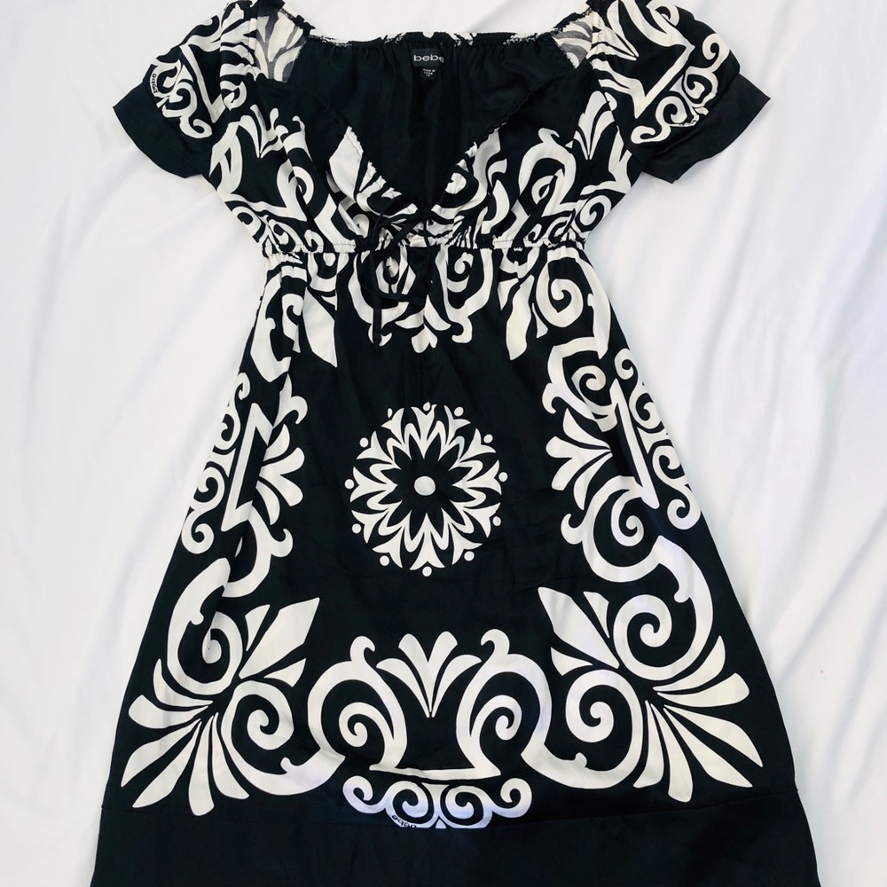 Bebe Silk Dress - Size XS